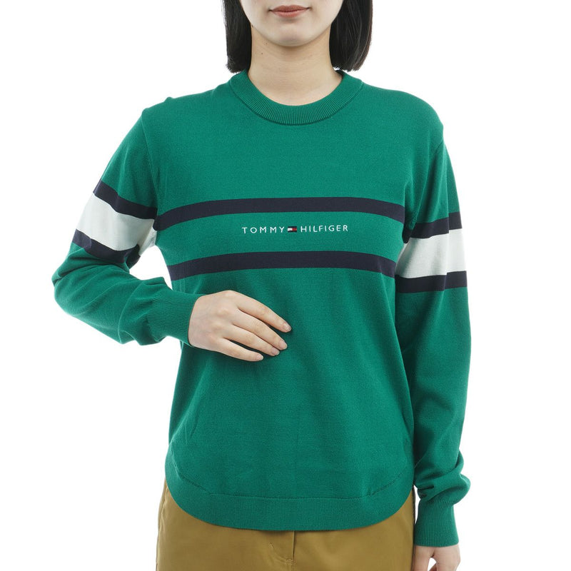 Women's sweater TOMMY HILFIGER GOLF Japanese genuine product 2025 Autumn/Winter new golf wear
