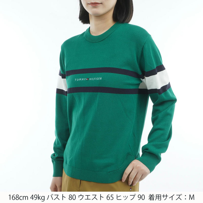 Women's sweater TOMMY HILFIGER GOLF Japanese genuine product 2025 Autumn/Winter new golf wear