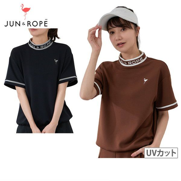 ハイネックシャツ レディース ジュン＆ロペ JUN＆ROPE 2025 秋冬 新作 ゴルフウェア