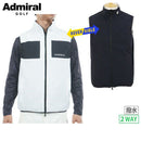 ベスト メンズ アドミラルゴルフ Admiral Golf 日本正規品 2025 秋冬 新作 ゴルフウェア