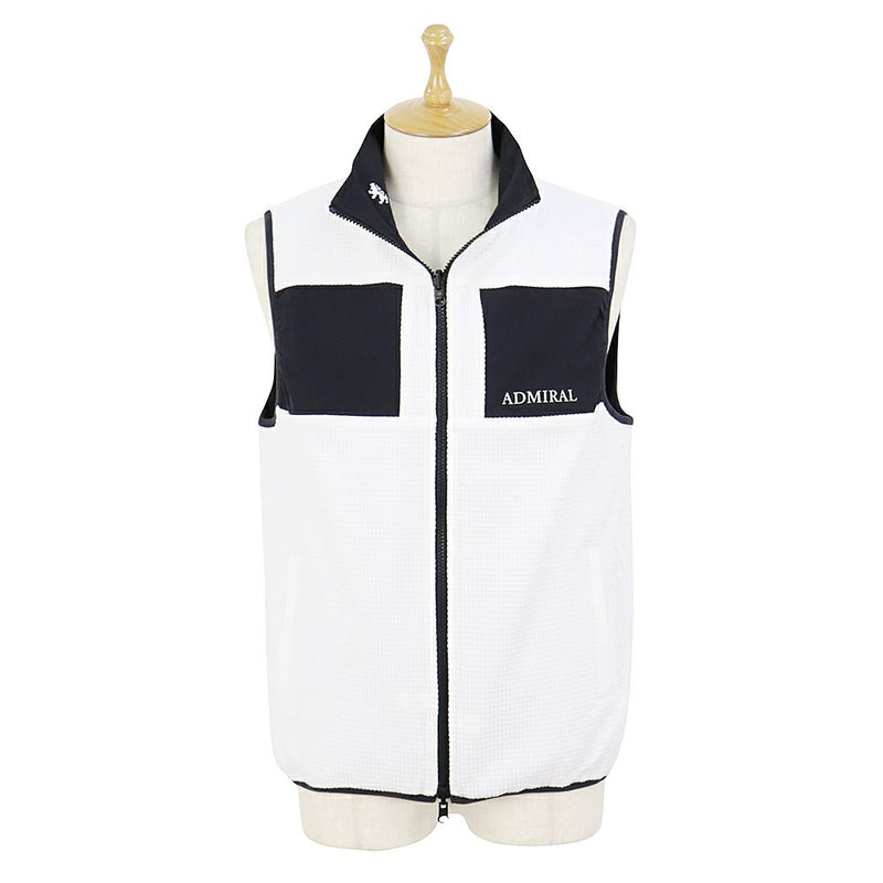 Vest  Men's Admiral Golf Admiral Golf Japan Official Product 2025 Fall/Winter New Golf Wear