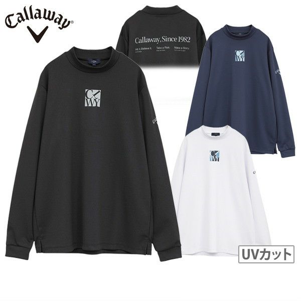 男士高脖子衬衫Callaway服装Callaway高尔夫Callaway服装2025秋季/冬季新高尔夫服装