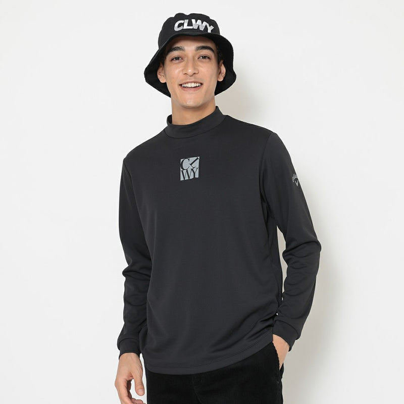 男士高脖子衬衫Callaway服装Callaway高尔夫Callaway服装2025秋季/冬季新高尔夫服装