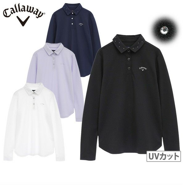 女子马球衬衫卡拉威服装Callaway高尔夫Callaway服装2025秋季/冬季新高尔夫服装