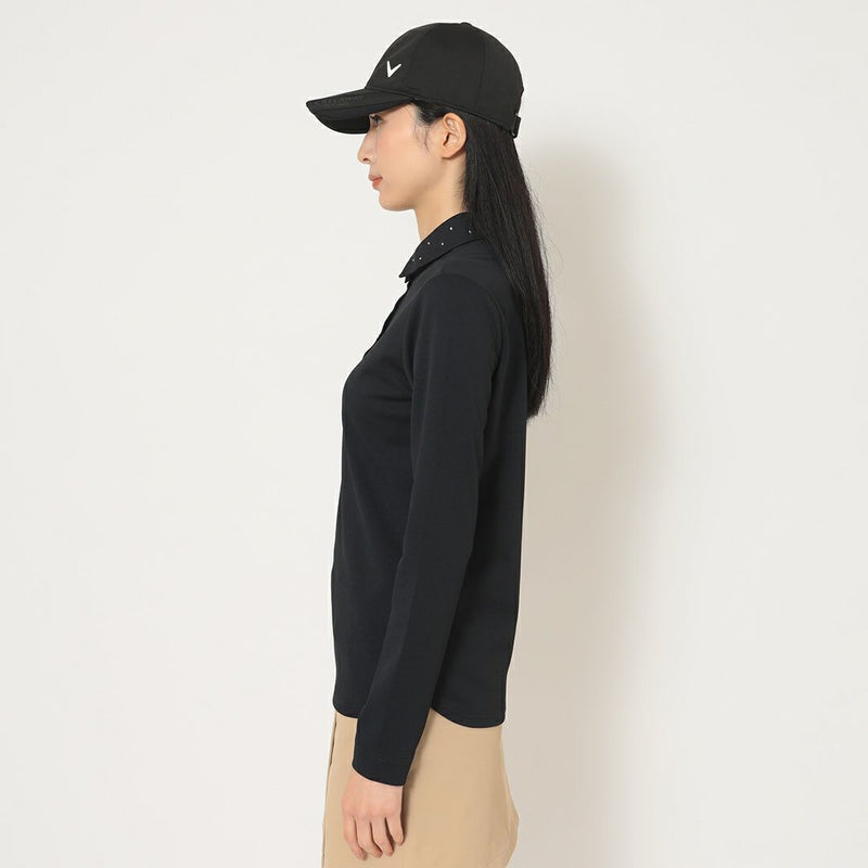 女子马球衬衫卡拉威服装Callaway高尔夫Callaway服装2025秋季/冬季新高尔夫服装