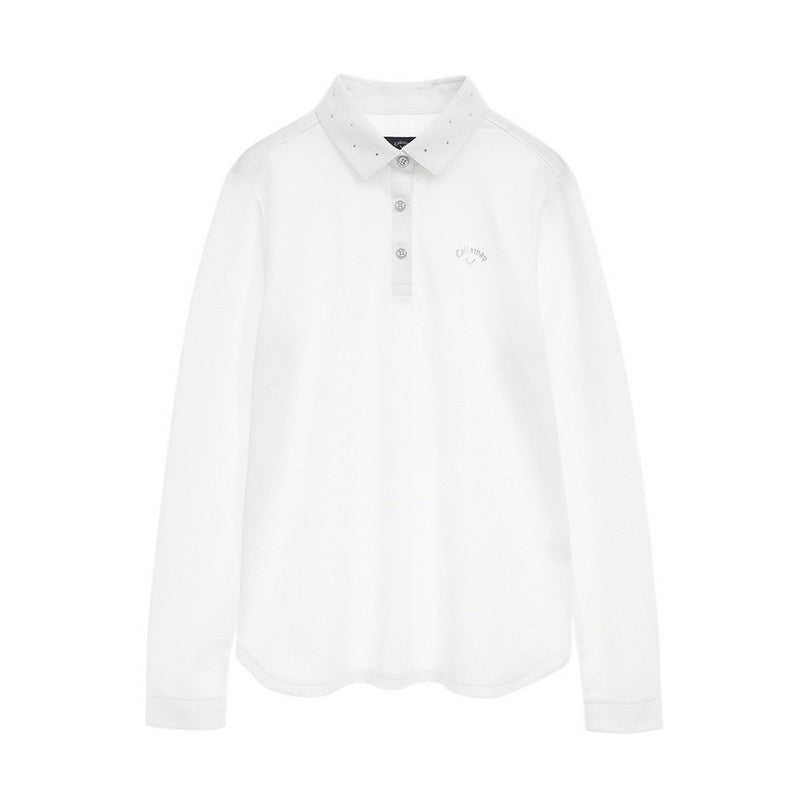 女子马球衬衫卡拉威服装Callaway高尔夫Callaway服装2025秋季/冬季新高尔夫服装