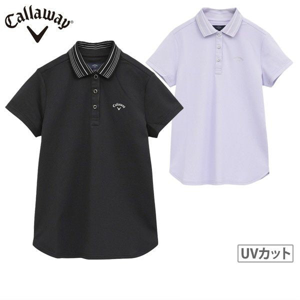 polo衬衫的女士Callaway服装Callaway服装2025秋季/冬季新高尔夫服装