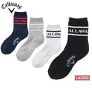 ソックス レディース キャロウェイ アパレル キャロウェイ ゴルフ Callaway APPAREL 2025 秋冬 新作 ゴルフ