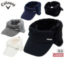 ニットバイザー レディース キャロウェイ アパレル Callaway APPAREL 2025 秋冬 新作 ゴルフ