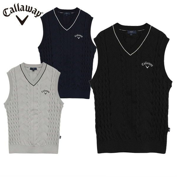 背心男士Callaway服装Callaway高尔夫Callaway服装2025秋季/冬季新高尔夫服装