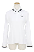 Polo shirt for women WAAC Japanese genuine product 2025 Fall/Winter new golf wear