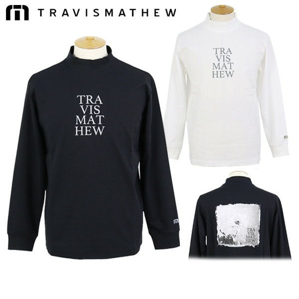 男士高脖子衬衫Travis Matthew 2025秋季/冬季新高尔夫服装