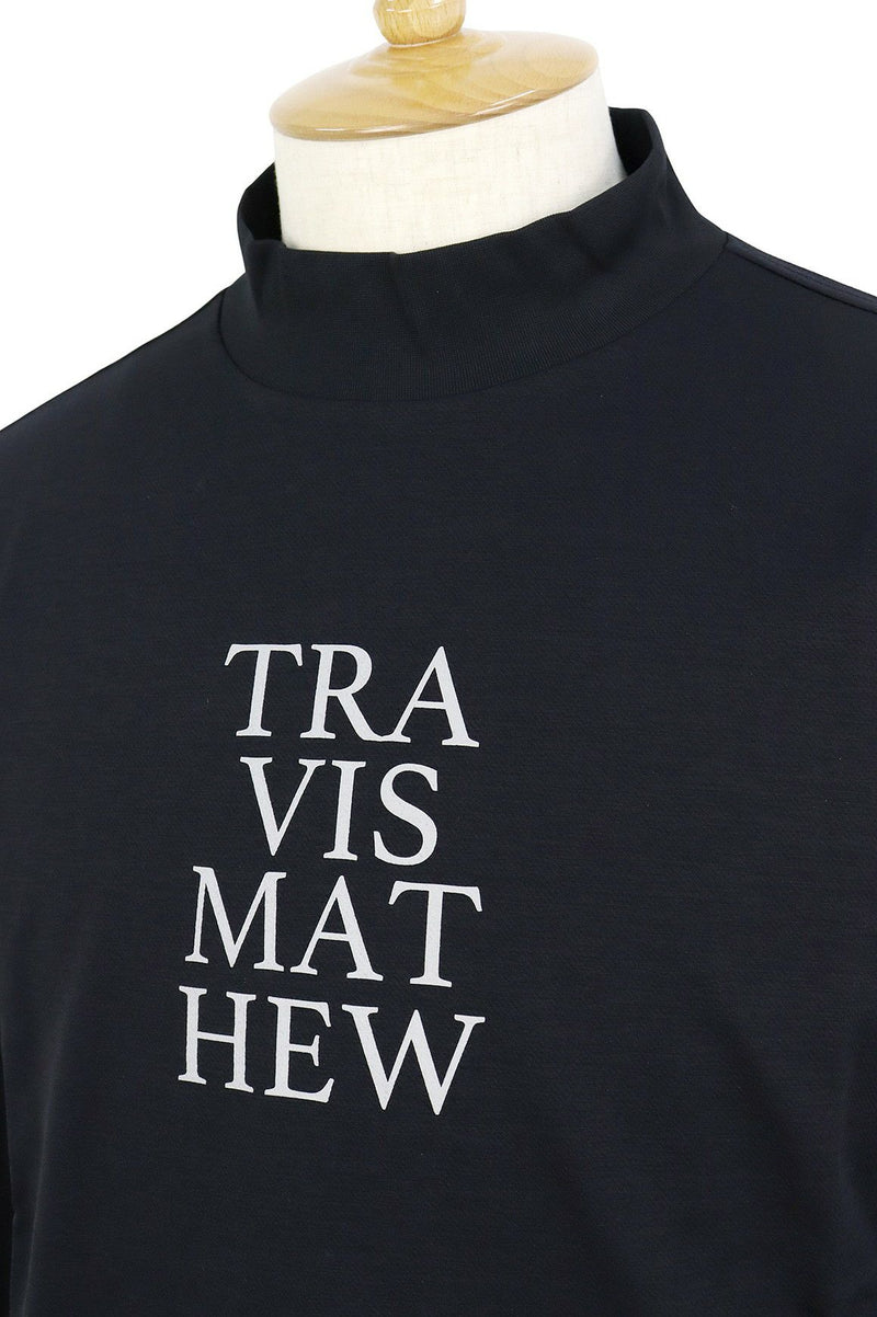 男士高脖子衬衫Travis Matthew 2025秋季/冬季新高尔夫服装