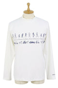 High neck shirt for men VIVA HEART 2025 Autumn/Winter New Golf Wear