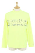 High neck shirt for men VIVA HEART 2025 Autumn/Winter New Golf Wear