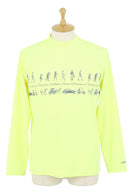 High neck shirt for men VIVA HEART 2025 Autumn/Winter New Golf Wear