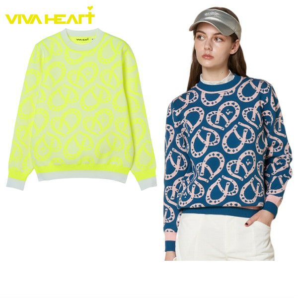 毛衣女士VIVA HEART 2025秋冬新款高尔夫球服