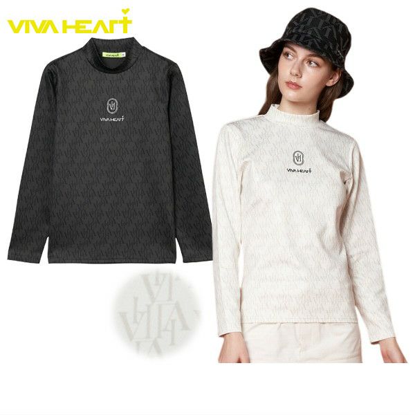 高领衬衫女士VIVA HEART 2025秋冬新款高尔夫球服
