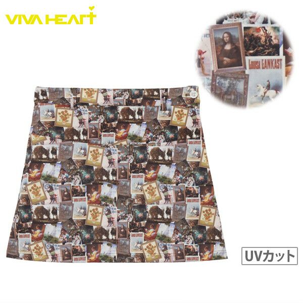 スカート レディース ビバハート VIVA HEART 2025 秋冬 新作 ゴルフウェア