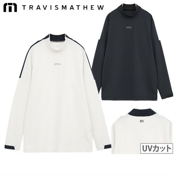 男士高脖子衬衫Travis Matthew 2025秋季/冬季新高尔夫服装