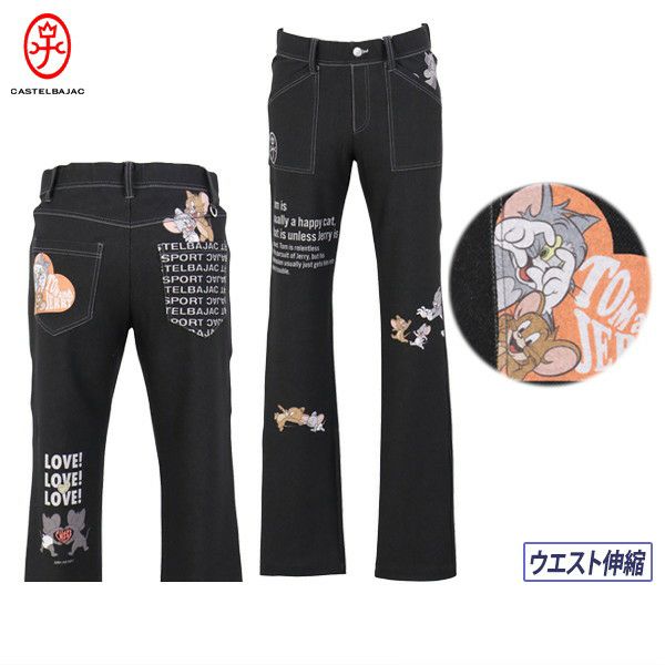 女士褲子Castelbajac Sport 2025秋冬新高爾夫服裝