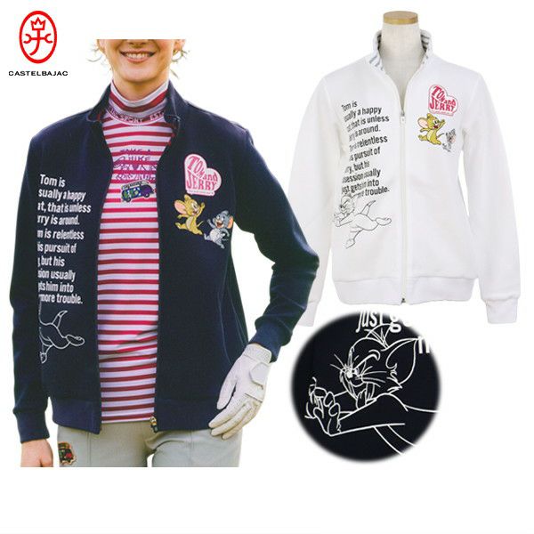 婦女Blouson Castelbajac Sport 2025秋冬新高爾夫服裝