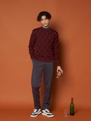 Men's sweater VIVA HEART 2025 Fall/Winter New Golf Wear