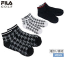 スニーカー丈ソックス メンズ フィラゴルフ FILA GOLF 2025 秋冬 新作 ゴルフ