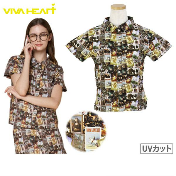 休闲衬衫女士VIVA HEART 2025秋冬新款高尔夫球服