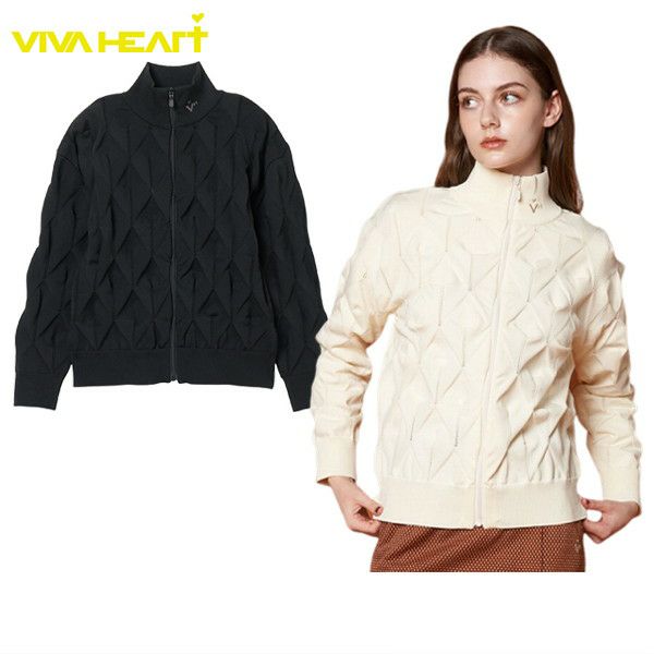 皮夹克女士VIVA HEART 2025秋冬新款高尔夫球服