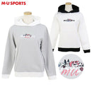 毛衣女士MU运动M运动m.u SPORTS MUSPORTS 2025秋冬新款高尔夫球服
