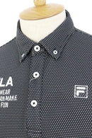 ポロシャツ メンズ フィラ フィラゴルフ FILA GOLF 2025 秋冬 新作 ゴルフウェア