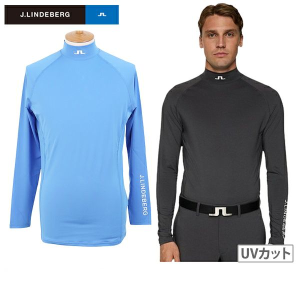 High neck shirt for men J.LINDEBERG J.LINDEBERG Japan genuine product 2025 Autumn/Winter new golf wear