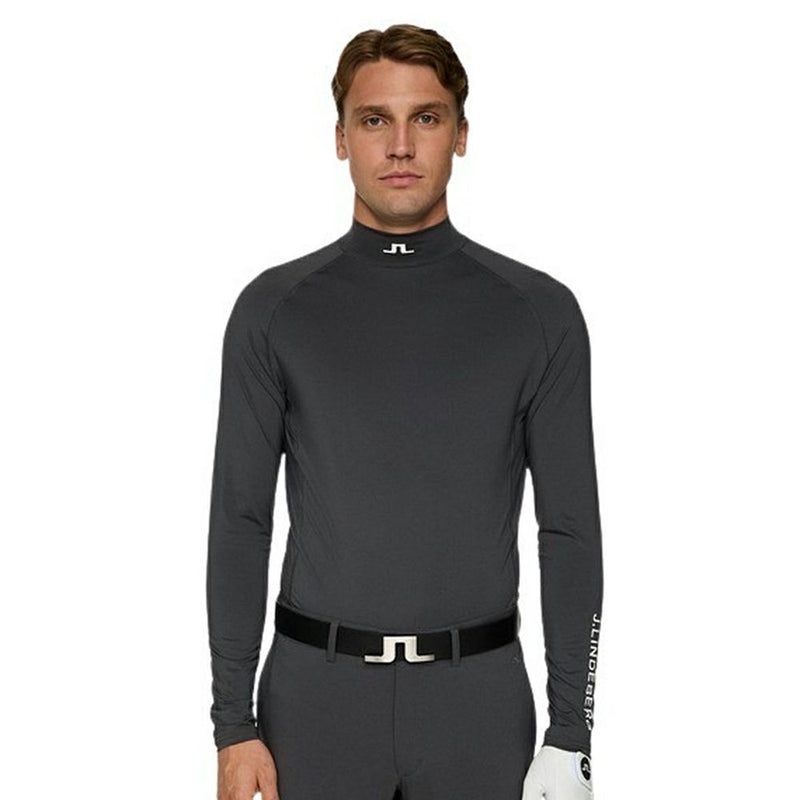 High neck shirt for men J.LINDEBERG J.LINDEBERG Japan genuine product 2025 Autumn/Winter new golf wear