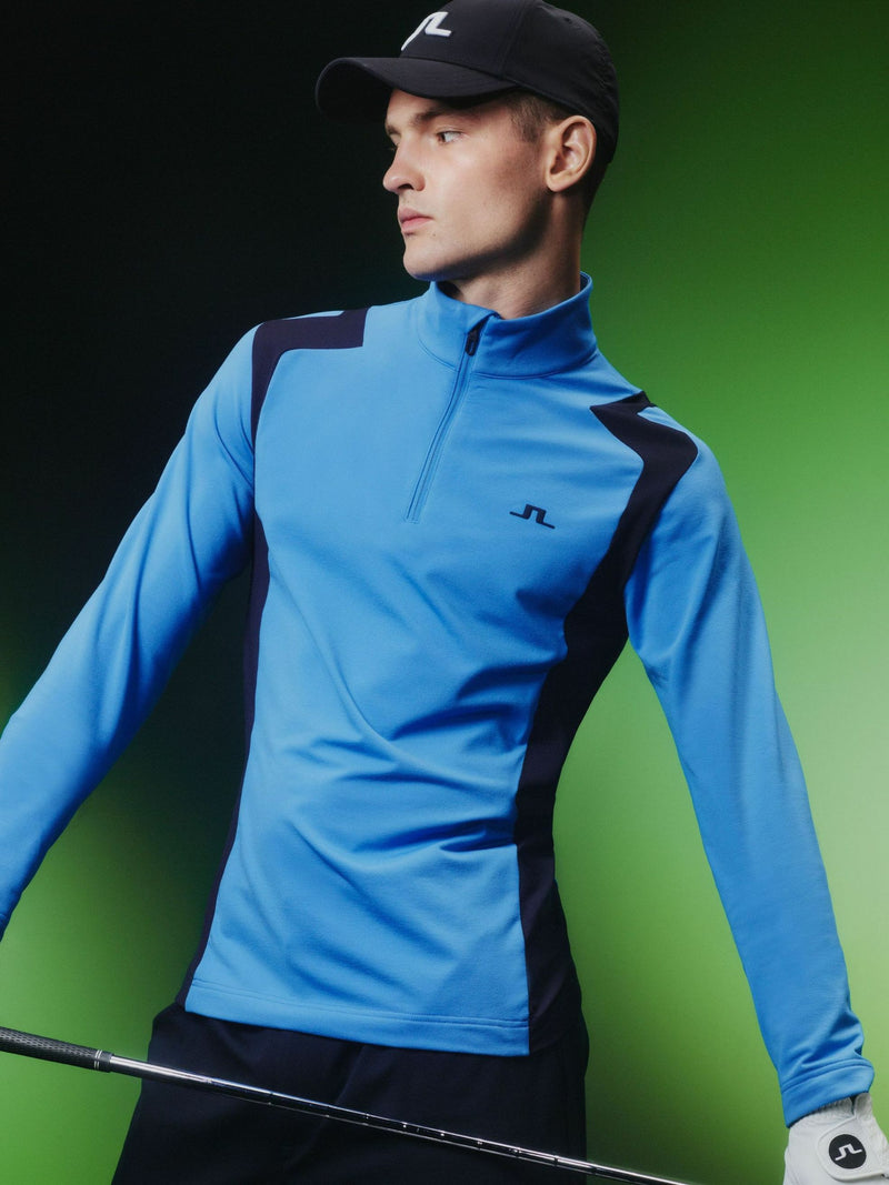 Men's Polo Shirt J.LINDEBERG Japan Official Product 2025 Fall/Winter New Golf Wear