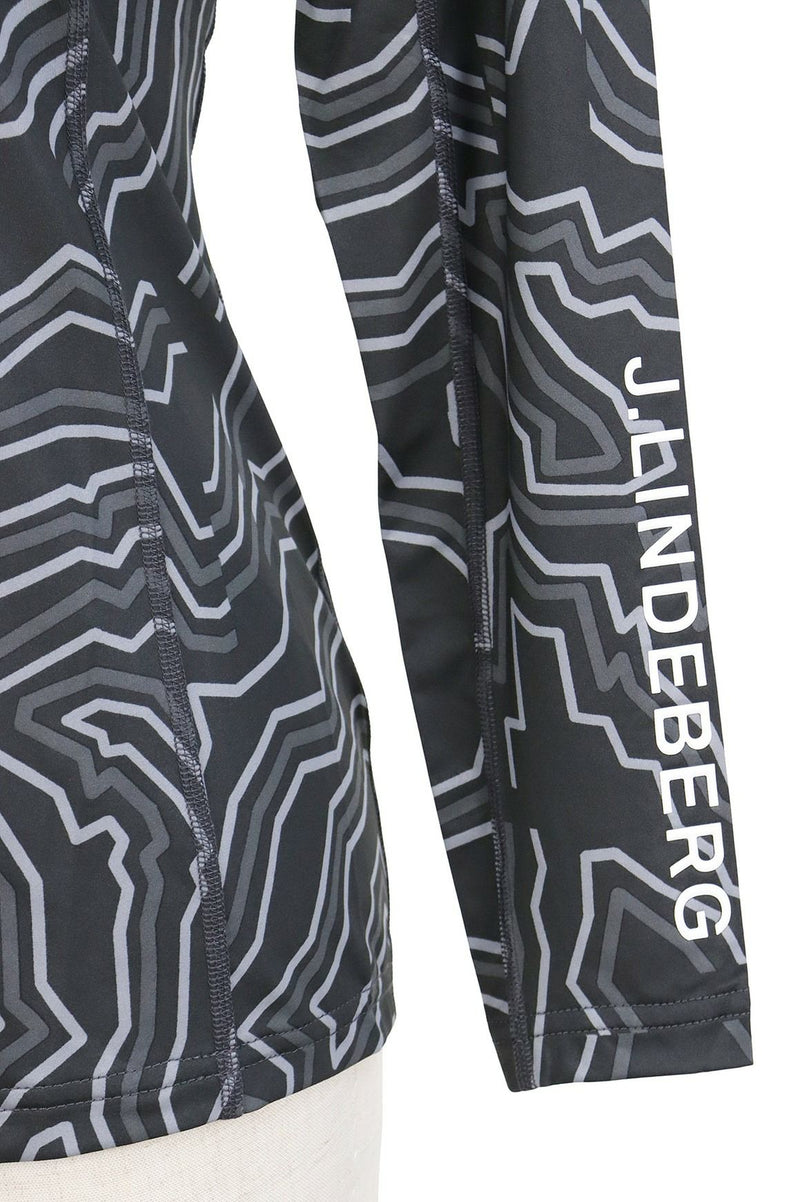 여성을위한 하이 넥 셔츠 J.Lindeberg Japan Genuine Product 2025 가을/겨울 뉴 골프 착용