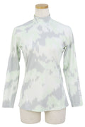 High neck shirt for women J.LINDEBERG Japan genuine product 2025 Autumn/Winter new golf wear