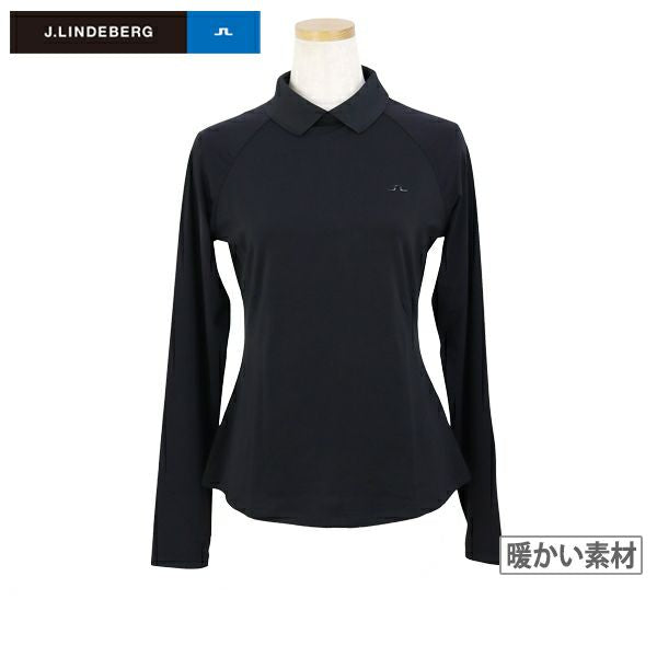 여성을위한 폴로 셔츠 J.Lindeberg J.Lindeberg Japan Genuine Product 2025 가을/겨울 뉴 골프 착용