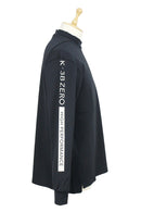 男士的高颈衬衫lee b零k-3b零2025秋季/冬季新高尔夫服装