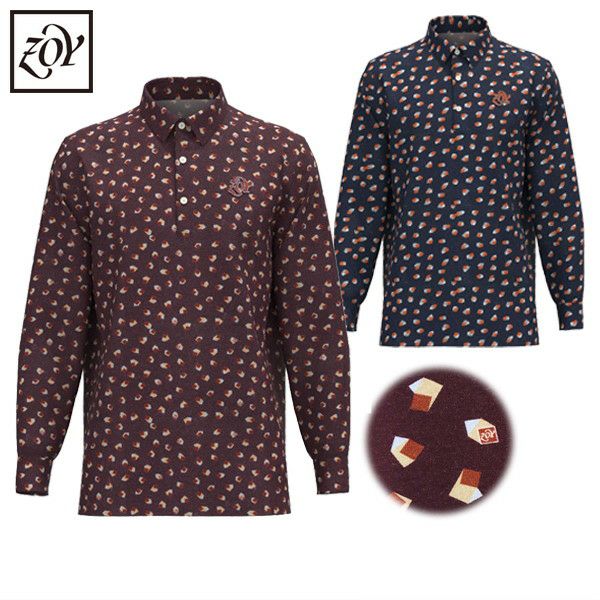 Men's Polo Shirt Zoy ZOY 2025 Fall/Winter New Golf Wear
