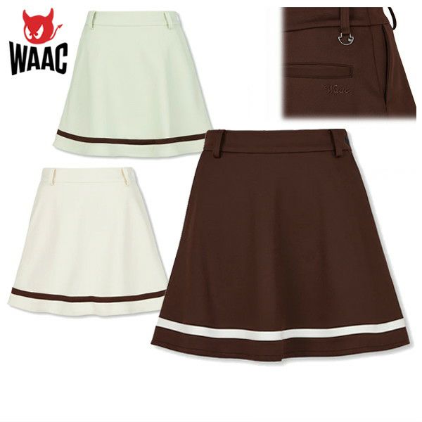 Women's Skirt Waac WAAC Japanese Genuine Product 2025 Fall/Winter New Golf Wear