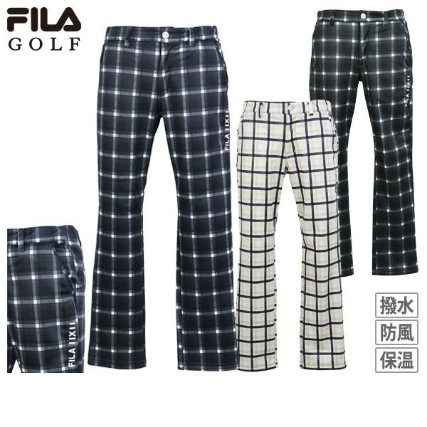 ロングパンツ メンズ フィラ フィラゴルフ FILA GOLF 2025 秋冬 新作 ゴルフウェア