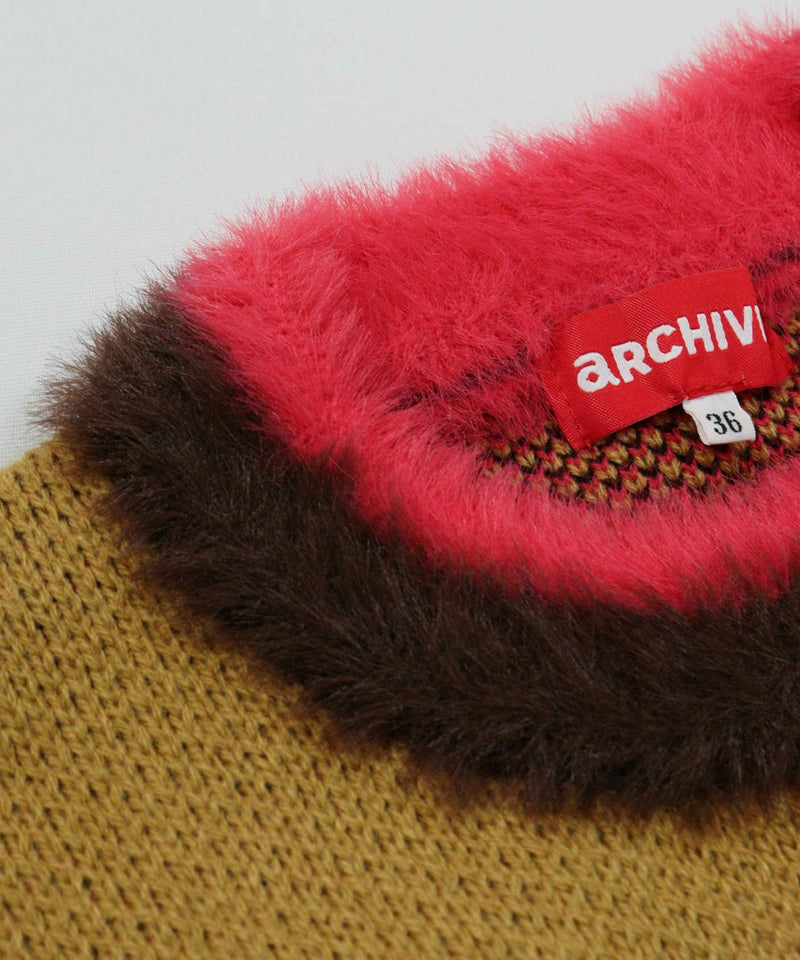 여자 스웨터 Archivio 2025 가을/겨울 새로운 골프 착용