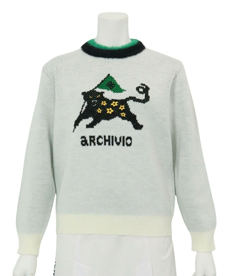 여자 스웨터 Archivio 2025 가을/겨울 새로운 골프 착용