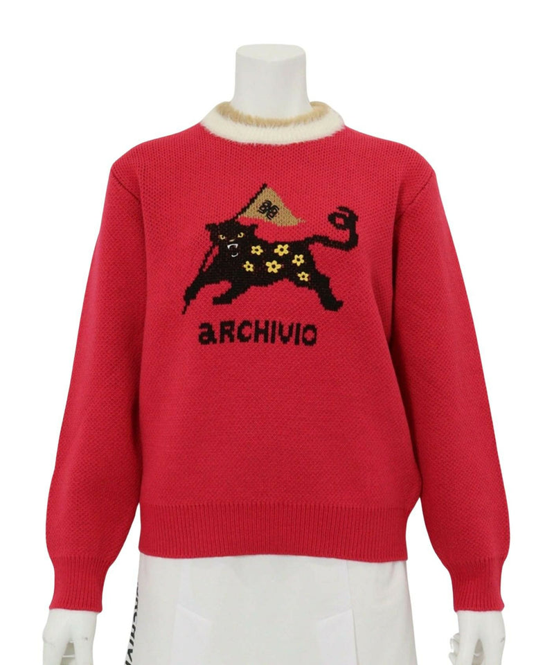 여자 스웨터 Archivio 2025 가을/겨울 새로운 골프 착용