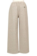 女子工作室紫红色的长裤2025秋天/冬季新