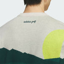 Men's sweater adidas golf adidas Golf Japan genuine product 2025 autumn/winter new golf wear jvu98