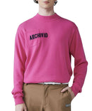 남자 스웨터 Archivio 2025 가을/겨울 새로운 골프 착용