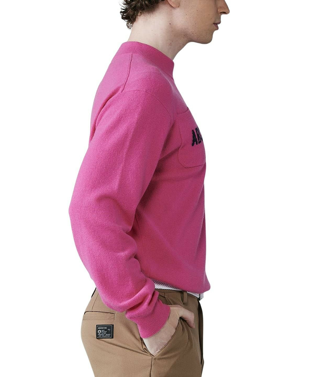 archivio - アルチビオセーター 新品 ARCHIVIO レッド カシミヤニットセーター アルチビオ