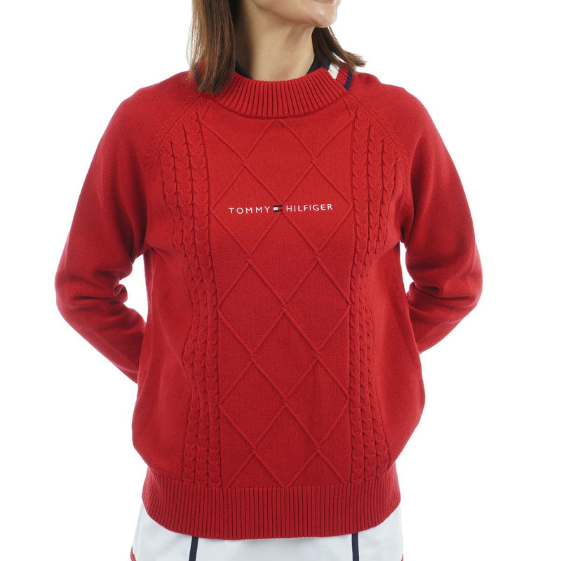 Women's sweater TOMMY HILFIGER GOLF Japanese genuine product 2025 Autumn/Winter new golf wear